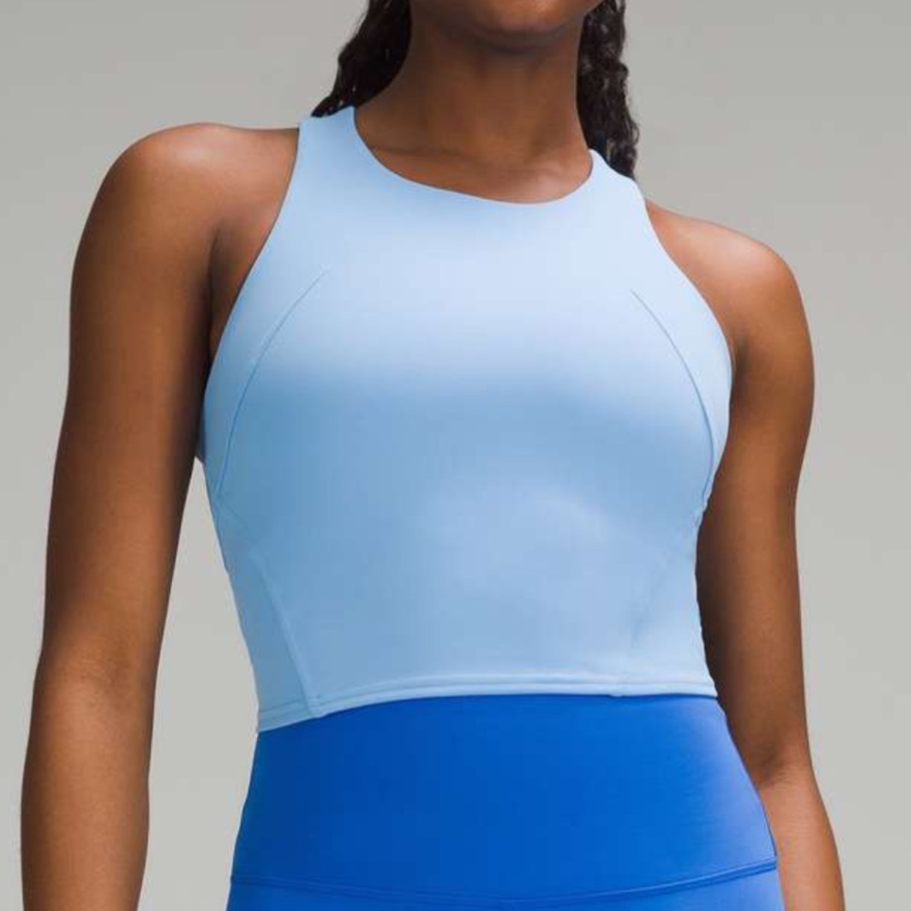 lululemon wunder train tank - 18 aero blue